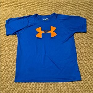 Blue Youth Under Armour T-Shirt
